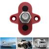 Davitu Cables, Adapters & Sockets - New DC 48V Car Bus Bar Power Terminal Block Heavy Duty Auto RV Boat M8 Positive Power Distribution Stud Terminal With Screws - (Color Name: Red) view 2