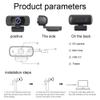 Electype HD Webcam with Microphone,1080P HD Webcam with Privacy Cover and Tripod, Auto Focus Plug and Play USB Computer Camera for Laptop/PC/Mac, Online Studying,Video Calling and Conferencing view 3