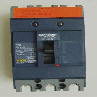 Davitu Cables, Adapters & Sockets - Circuit breaker EZD100E TM30D EZD100E3030N EZD100E30303P 30A 3P 3d