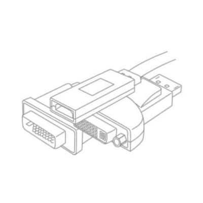 AddOn 1.8m USB 3.1 Type (C) Male to HDMI (4K) Male Black Adapter Cable @ 60HZ