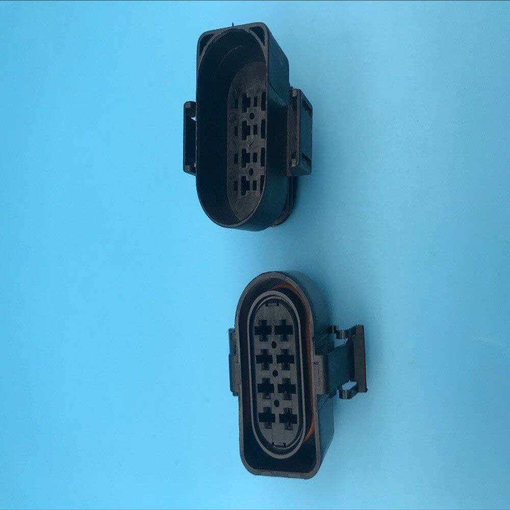 Davitu Cables, Adapters & Sockets - 5/10sets 8 Pin plastic parts car connector male and female with terminal DJ7086A-3.5-11/21 - (Color Name: 10sets)