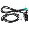 Davitu Cables, Adapters & Sockets - Car CD Changer Stereo Audio Harness Wire Cable Switch Button AUX IN Kit For BMW E60 E61 E63 E64 E87 E90 E70 F25 view 3