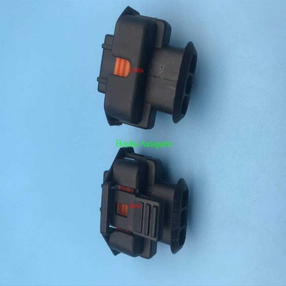 Davitu Cables, Adapters & Sockets - 3 Pin way Common Rail Sealed Diesel Injector Plug Electrical Wire Connector Terminals Kit 1 928 403 966 1928403966 - (Color Name: 50 sets)