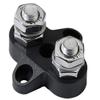 Davitu Cables, Adapters & Sockets - Bus Bar Terminal Block Heavy Duty Dual M8/6 Positive Power Distribution Stud for RV Truck yacht - (Color Name: M6 black) view 1