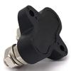 Davitu Cables, Adapters & Sockets - Bus Bar Terminal Block Heavy Duty Dual M8/6 Positive Power Distribution Stud for RV Truck yacht - (Color Name: M6 black) view 3