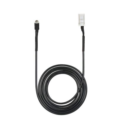 Davitu Cables, Adapters & Sockets - 3.5mm AUX Input Audio Cable 6VCD CD Player Panel Mount Socket For Suzuki Grand Old Subaru USB Port Car Styling