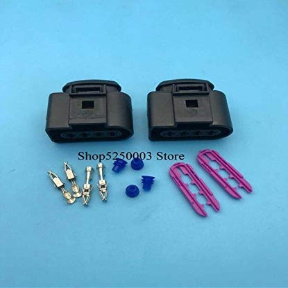 Davitu Cables, Adapters & Sockets - 4 Pin Ignition Coil 1J0973724 Connector Repair Kit 1J0 973 724 for A4 A6 rs4 rs6 a8 Adapter Wiring harness - (Color Name: 10 connector)