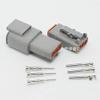 Davitu Cables, Adapters & Sockets - 2sets - Car waterproof connector DTM04-2P 3P 4P 6P 8P12P DTM06-2S 3S 4S 6S 8S12S 2pin3pin4pin6pin8pin12pin - (Color Name: 4pin) view 4
