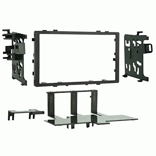Carxtc Double Din Install Car Stereo Dash Kit for a Aftermarket Radio See Fitment Trim Bezel is Black