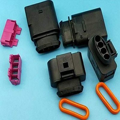 Davitu Cables, Adapters & Sockets - 2/5/10/20/50 pcs 4 Way female male Ignition Coil 1J0 973 824 1J0 973 724 plug connector - (Color Name: 20)