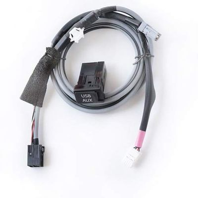 Davitu Cables, Adapters & Sockets - Biurlink USB AUX Interface Switch Adapter Harness Cable Kit For Toyota Corolla Camry Reiz RAV4 Prius Verso Highlander - (Color Name: Full SET)