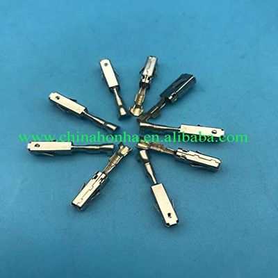 Davitu Cables, Adapters & Sockets - 50pcs 967542-1 Female Terminal 3.5 Series Pins Car Splices Wire Terminal Crimp Pins Non-insulated Auto Plug - (Color Name: 100pcs)