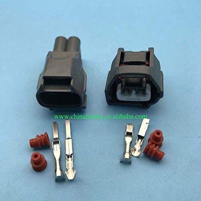 Davitu Cables, Adapters & Sockets - 2 pin male and female automotive waterproof connector Crankshaft position sensor connetor(2.2mm) 7282-7023-10 7283-7023-10 - (Color Name: 15 pcs)