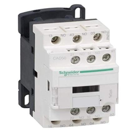 Davitu Cables, Adapters & Sockets - CAD50U7 CAD50U7C TeSys D Control Relay,240 V, 50/60Hz, 5NO+0NC