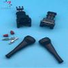 Davitu Cables, Adapters & Sockets - 50 sets 282189-1 female 2 pin wire sealed automotive plastic black housing electric connector - (Color Name: 50sets) view 1