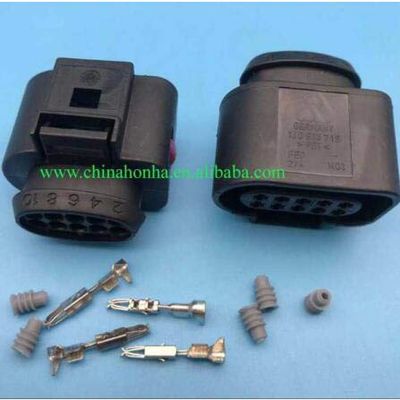 Davitu Cables, Adapters & Sockets - 10 Pin 1.5mm car waterproof connector with terminal auto electrical plug socket 1J0973715 1J0 973 715 - (Color Name: 100)