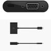 Belkin USB-C to VGA + Charge Adapter - USB-C to VGA Cable for MacBook Pro, MacBook Air, Mac mini, iPad Pro 12.9, iPad mini & Other Compatible Devices - 60W Power Delivery view 2