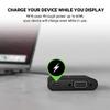 Belkin USB-C to VGA + Charge Adapter - USB-C to VGA Cable for MacBook Pro, MacBook Air, Mac mini, iPad Pro 12.9, iPad mini & Other Compatible Devices - 60W Power Delivery view 3