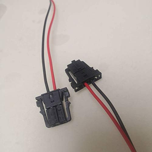 Davitu Cables, Adapters & Sockets - 2/4/10pcs/lot 2 Pin/Way TE AMP Audio Speaker Plug Connector Cable Wire Harness Pigtail For VW Audi 4E0 971 942 1418796-3 B - (Color Name: 10pcs)