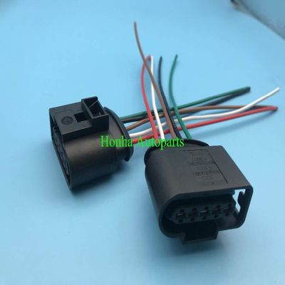 Davitu Cables, Adapters & Sockets - 4D0973725 5-Pin Connector Housing Ignition Coil Wire Harness for A6 A4 A8 Q7 - (Color Name: 1 set)