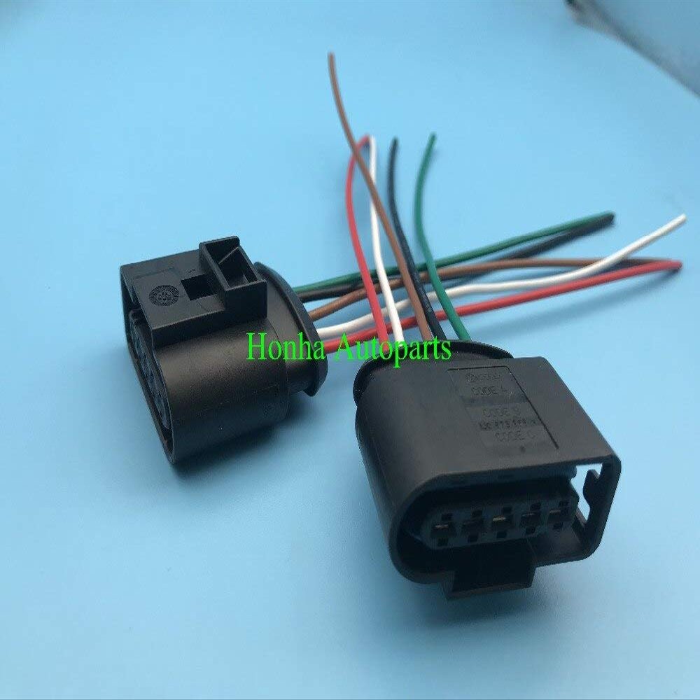 Davitu Cables, Adapters & Sockets - 4D0973725 5-Pin Connector Housing Ignition Coil Wire Harness for A6 A4 A8 Q7 - (Color Name: 1 set)