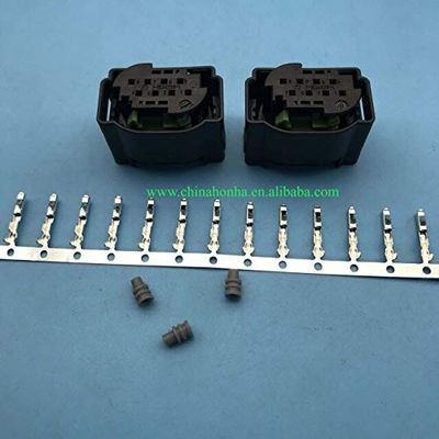 Davitu Cables, Adapters & Sockets - 8 Pin 4F0 972 708/1-1418552-1/1-1534229-1 8P Reverse Sensor Rada For Car Connector Female Plug - (Color Name: 10 pcs)