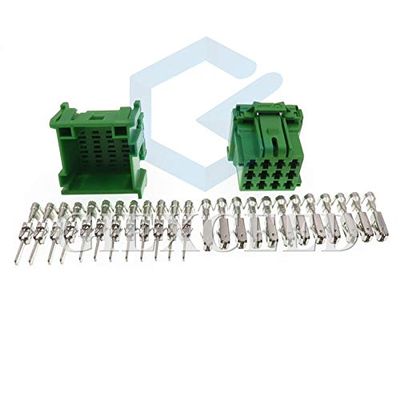 Davitu Cables, Adapters & Sockets - 12 Pin 1-967627 8-968972-1 Car CD Player Cable Socket Auto Female Male Connector - (Color Name: 2 Sets Female)