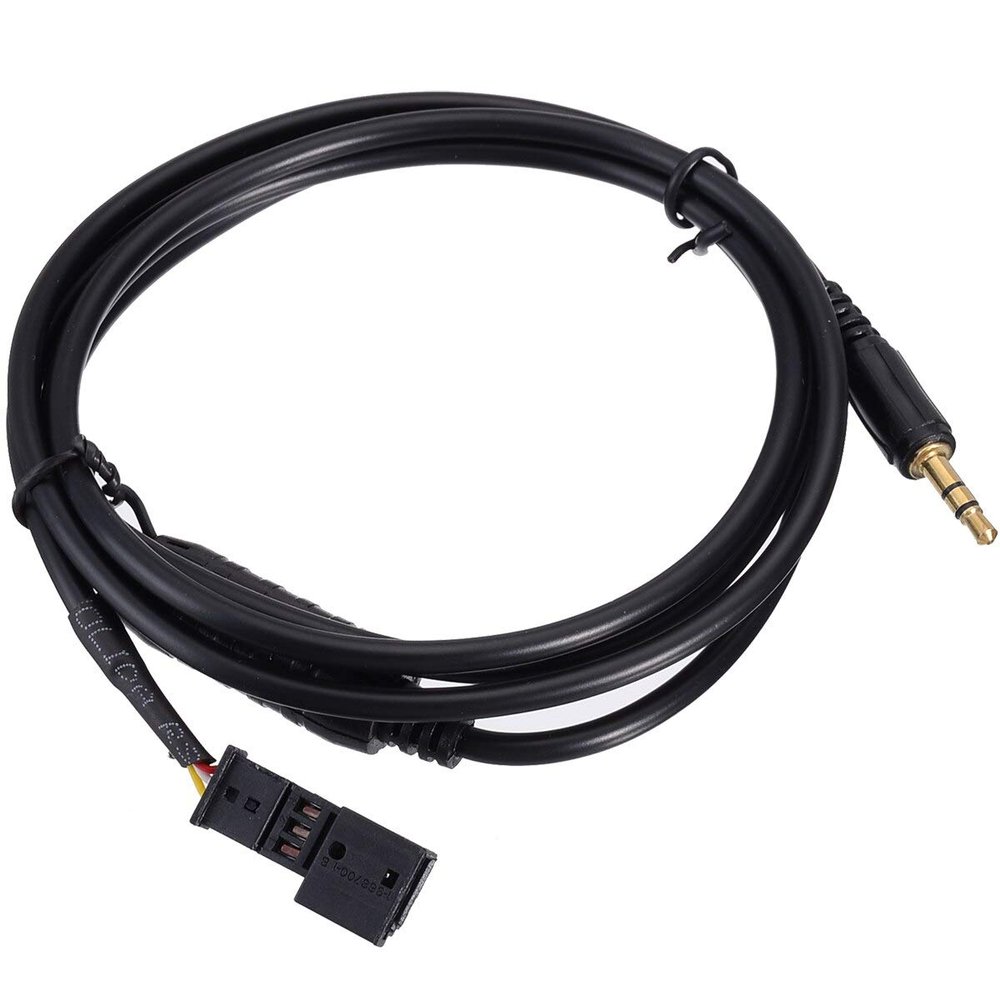 Davitu Cables, Adapters & Sockets - For BMW BM54 E39 E38 E46 E53 X5 New 3.5mm 3 Pin Female Black AUX Audio Input Kit Adapter Music Cable Wire