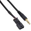 Davitu Cables, Adapters & Sockets - For BMW BM54 E39 E38 E46 E53 X5 New 3.5mm 3 Pin Female Black AUX Audio Input Kit Adapter Music Cable Wire view 2