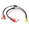 Davitu Cables, Adapters & Sockets - Mini 6 Pin ISO Adapter Aux Line Out 4 Chinch Kabel 4 RCA Plug for VW Seat Skoda VDO Audi Ford view 3