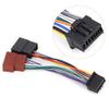 Davitu Cables, Adapters & Sockets - Car Stereo Harness 16pin Port to Mini Iso 8pin Plug Wiring Cable Adapter Fits for Pioneer 2003-on view 4