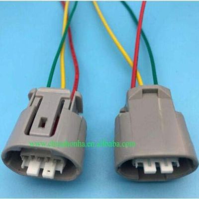 Davitu Cables, Adapters & Sockets - 5/10/20/50/100 pcs/lots 3 pin/way Sumitomo Car Generator regulator plug connector 6189-0443 with 15 cm 18AWG wire - (Color Name: 30 pcs)
