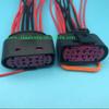 Davitu Cables, Adapters & Sockets - 2pcs 14 pin Car Headlamp Front light Connector Adatper auto xenon lamp plug socket 1J0973737 1J0 973 737 - (Color Name: 2pcs) view 1