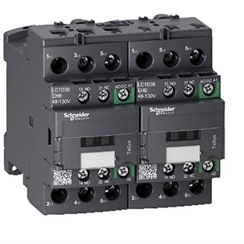 Davitu Cables, Adapters & Sockets - TeSys D Green series AC/DC universal 3P reversible contactors 38A 48-130 V AC/DC LC2D38EHE
