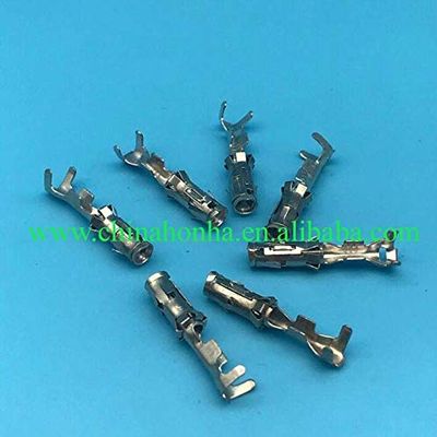 Davitu Cables, Adapters & Sockets - 100/200/500/1000 pcs crimp wire harness terminal for auto connector replacement of 962981-1 - (Color Name: 500 pcs)