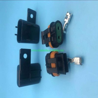 Davitu Cables, Adapters & Sockets - 5 pcs 2 Pin Female And Male Sealed Connectors For Inline Fuse Wiring Automotive Connector 12033769 54200521 12033731 - (Color Name: 10 pcs)