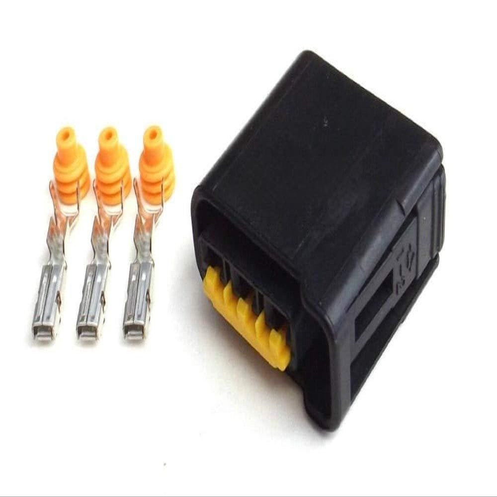 Davitu Cables, Adapters & Sockets - 5/10/20/50/100 sets FW-C-D3F FW-C-D3F-B Furukawa 3 pin female auto ignition coil connector for Subaru - (Color Name: 10 sets)