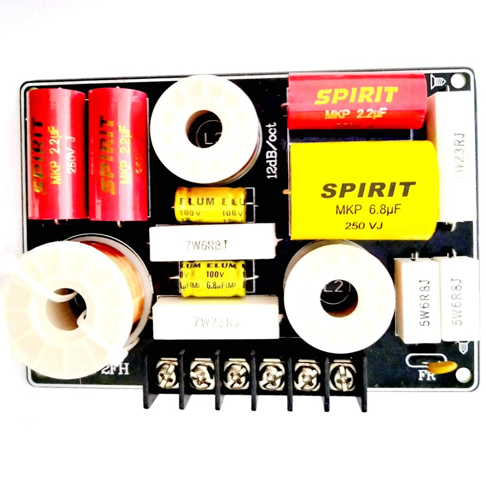 200W 2-Way 2 Unit Audio Speaker Frequency Divider Crossover Filters Board