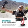 Movo Smartphone Video Rig with Tripod, Shotgun Microphone, Grip Handle, Wrist Strap Compatible with iPhone, Android and Other Smartphones - Perfect for TIK Tok or Vlogging Equipment view 2