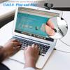 1080P USB Webcam with Microphone, Full HD Webcam for Laptop and Desktop - Video Calling and Recording PC Webcam for Streaming, 360 Degree Rotatable view 2