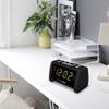 HANNLOMAX HX-138CR Alarm Clock Radio, PLL AM/FM Radio with Preset Stations, 1.4" Green LED Display, Dual Alarm, AC Operation only. (Black) view 2
