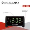 HANNLOMAX HX-138CR Alarm Clock Radio, PLL AM/FM Radio with Preset Stations, 1.4" Green LED Display, Dual Alarm, AC Operation only. (Black) view 4