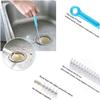 Jumper Joo Drain Snake Brush,Drain Brush for a Sink Drain, 28 inch (71cm), Sink Drain Brush Drain Clog Cleaning Brush,2pcs view 4