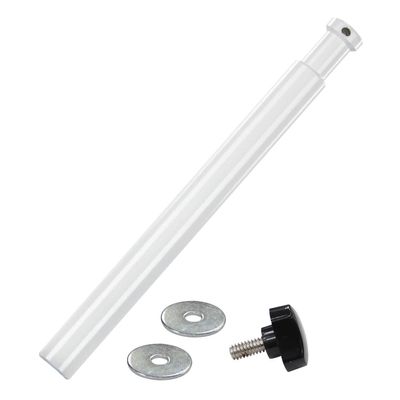Odyssey White 9" Long 5/8" Baby Pin Majestic Photo Booth Flash Mount