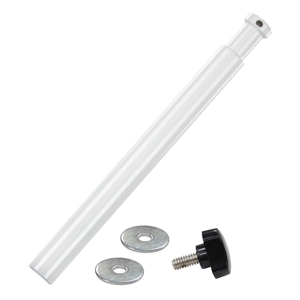 Odyssey White 9" Long 5/8" Baby Pin Majestic Photo Booth Flash Mount