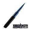 TRUE SPIKE 9 inch Black Blue TIP PENETRATOR Fat Bullet Antenna with Anti-Theft + Copper Coil in Heavy Gauge CNC Machined Billet Aluminum Short Compatible with Ford F150 F250 F350 F-Series Trucks view 4