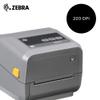 Zebra - ZD420c-Ribbon-Cartridge Desktop Printer for Labels and Barcodes - Print Width 4 in - 203 dpi - Interface: Wifi, Bluetooth, USB - ZD42042-C01W01EZ (Renewed) view 2