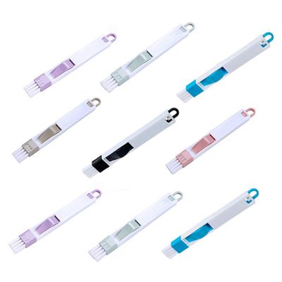 Keyboard Brush 12pcs Handheld Tools Window Track Cleaning Computer Keyboard Cleaning Tool Door Track Corner Cleaner (Random Color) Cleaning Brush