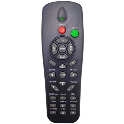 INTECHING BR-3057L Projector Remote Control for Optoma DS327, DS329, DS550, DS551, DX327, DX329, DX550, DX551, ES550, ES551, EW605ST, EW605ST-EDU, EW610ST, EW610ST-EDU, EW631, EX550, EX551, EX605ST