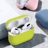2024 Upgradation Silicon Cover Skin Compatible with Airpods Pro Ultra-Thin Soft Case Protection No Keychain (Yellow) view 4